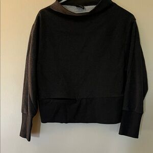 Nike Women's Gray Cowl Neck Sweatshirt